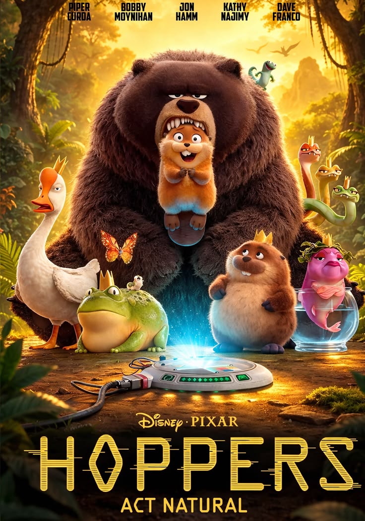 Hoppers 2026 in Hindi 1080p